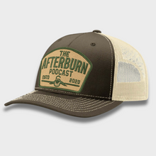 Load image into Gallery viewer, Afterburn Retro Logo Hat – Chocolate Chip & Birch