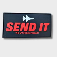 Load image into Gallery viewer, SEND IT Patch – 2"x4" Velcro-Backed